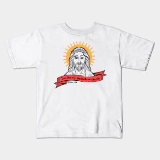 Jesus John 14:6 Kids T-Shirt